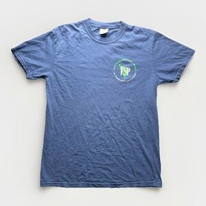 Comfort Colors FSP Summerfest 2023 T-Shirt Medium Blue Garment Dyed Casual Tee